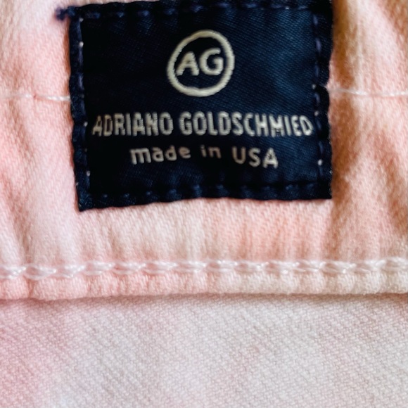 AG Daisy Low Rise Shorts in Pink Tye Dye AG size 25 - Picture 5 of 9